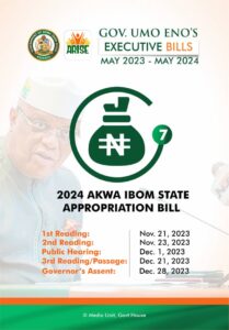 Gov Umo Eno's Executive Bills (May 2023-May 2024)