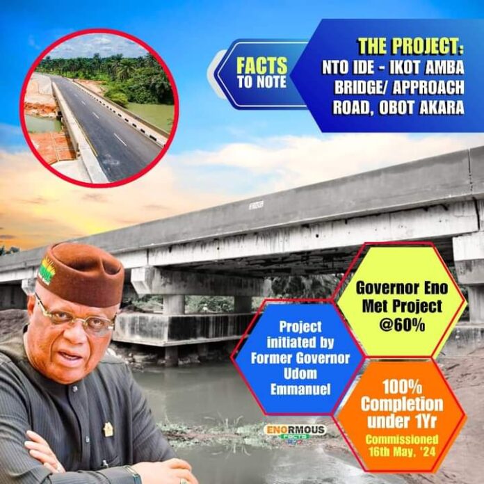 NTO IDE-IKOT AMBA BRIDGE/APPROACH ROAD PROJECT