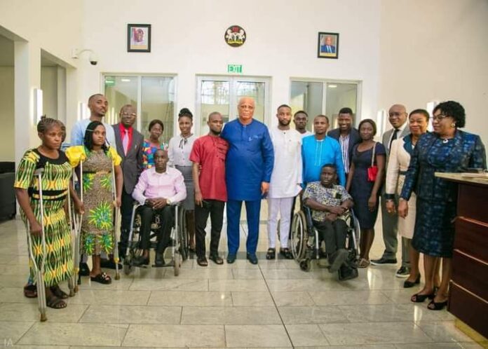 ADDRESSING DISABILITIES: GOV ENO'S INSPIRING MODEL